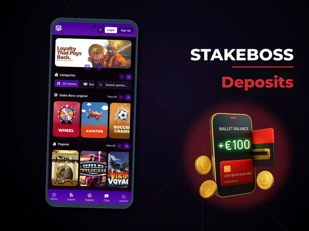 StakeBoss - Deposits