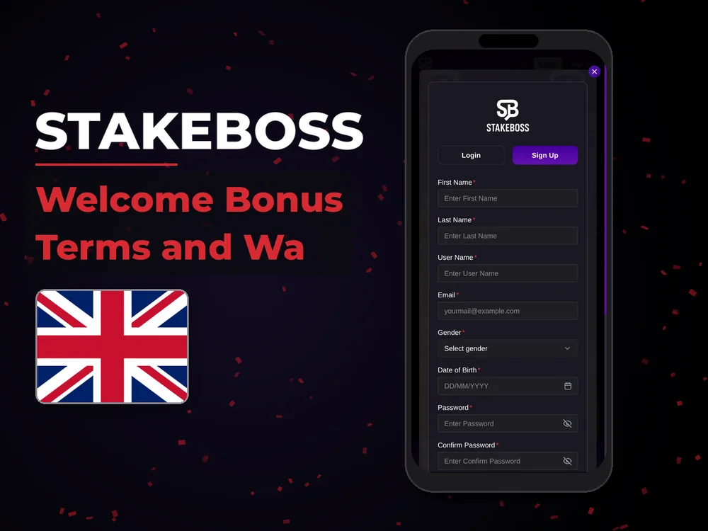 StakeBoss - Welcome Bonus Terms and Wa