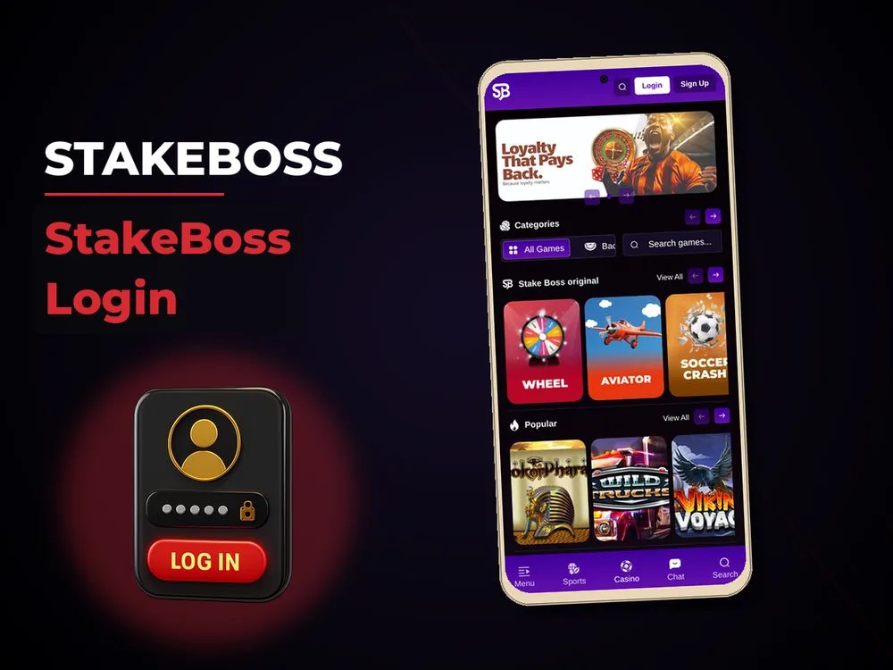 StakeBoss - StakeBoss Login